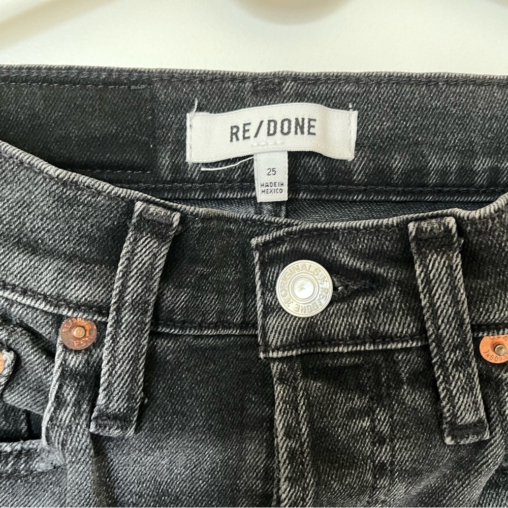 RE/DONE Women's Black Jeans